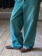 European Drawstring Work Trousers / 歐洲抽繩工作褲