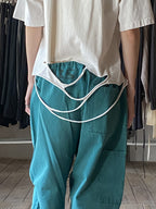 European Drawstring Work Trousers / 歐洲抽繩工作褲