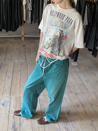 European Drawstring Work Trousers / 歐洲抽繩工作褲