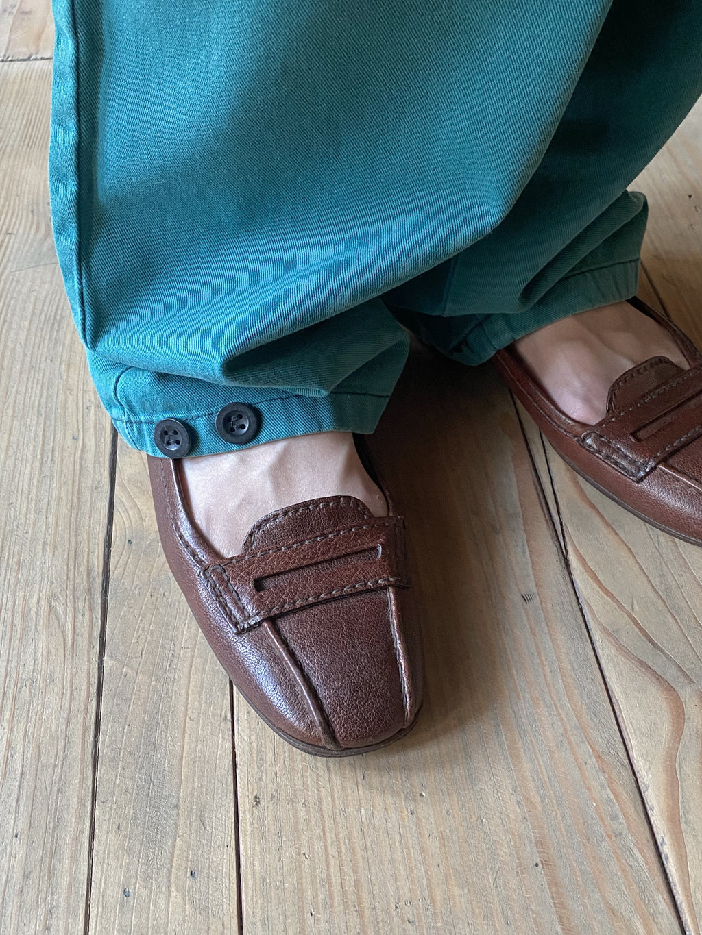 European Drawstring Work Trousers / 歐洲抽繩工作褲