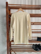 Vintage Nisshinbo Henley Shirt / 日清紡「地球印」亨利領上衣