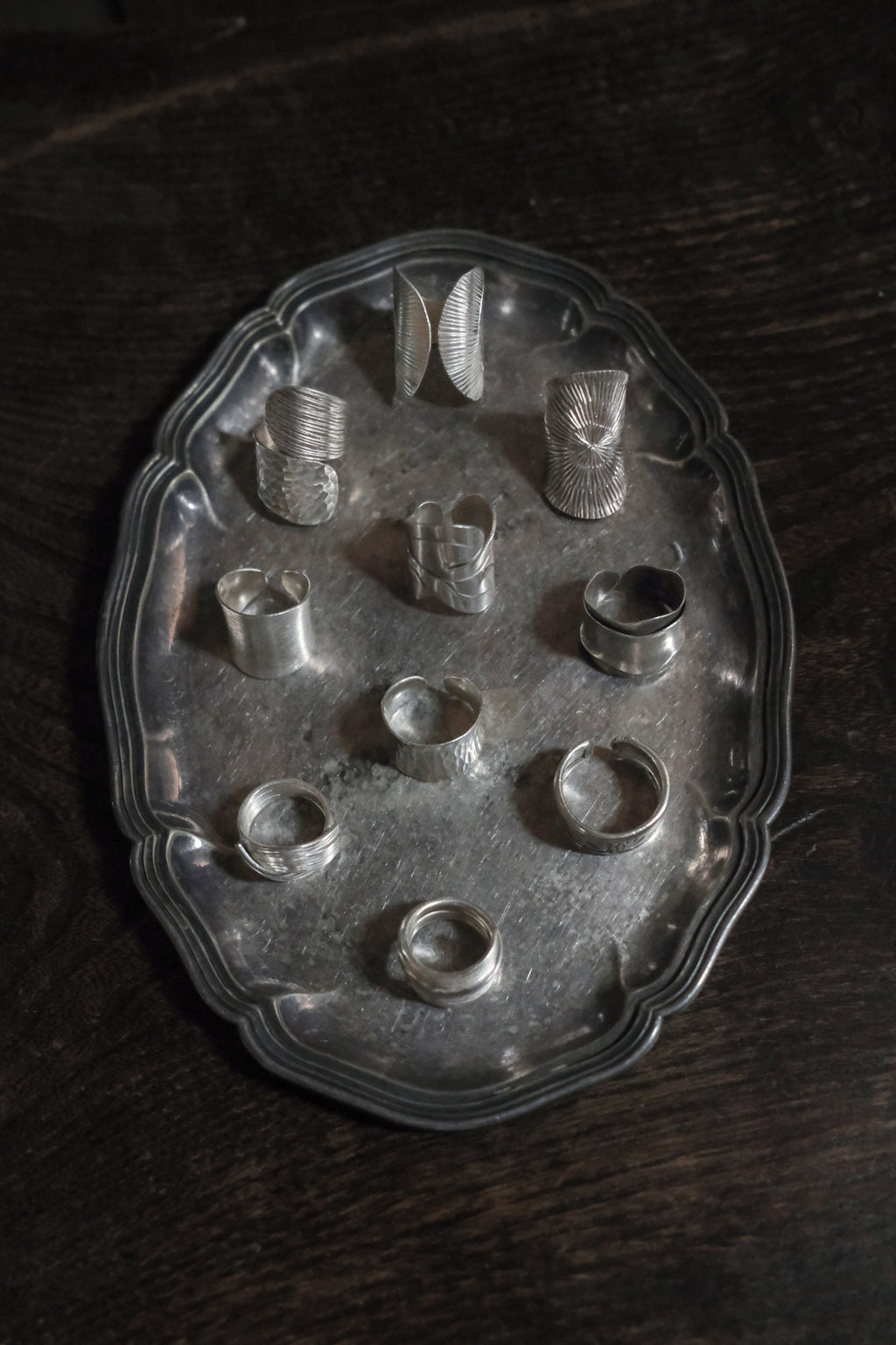 Ethnic Handcrafted Silver Ring _ WA ⅩⅢ