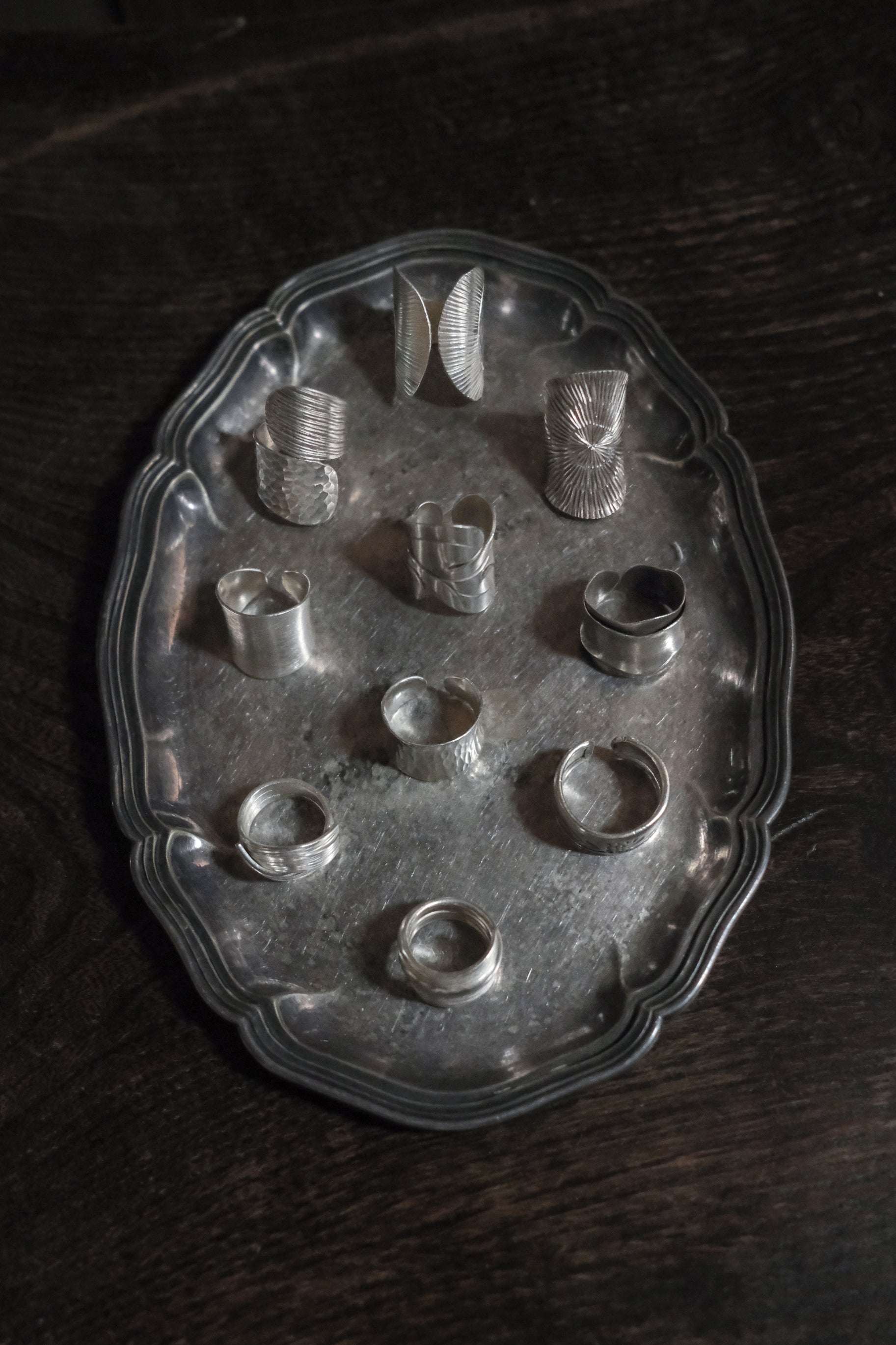 Ethnic Handcrafted Silver Ring _ WA ⅩⅢ